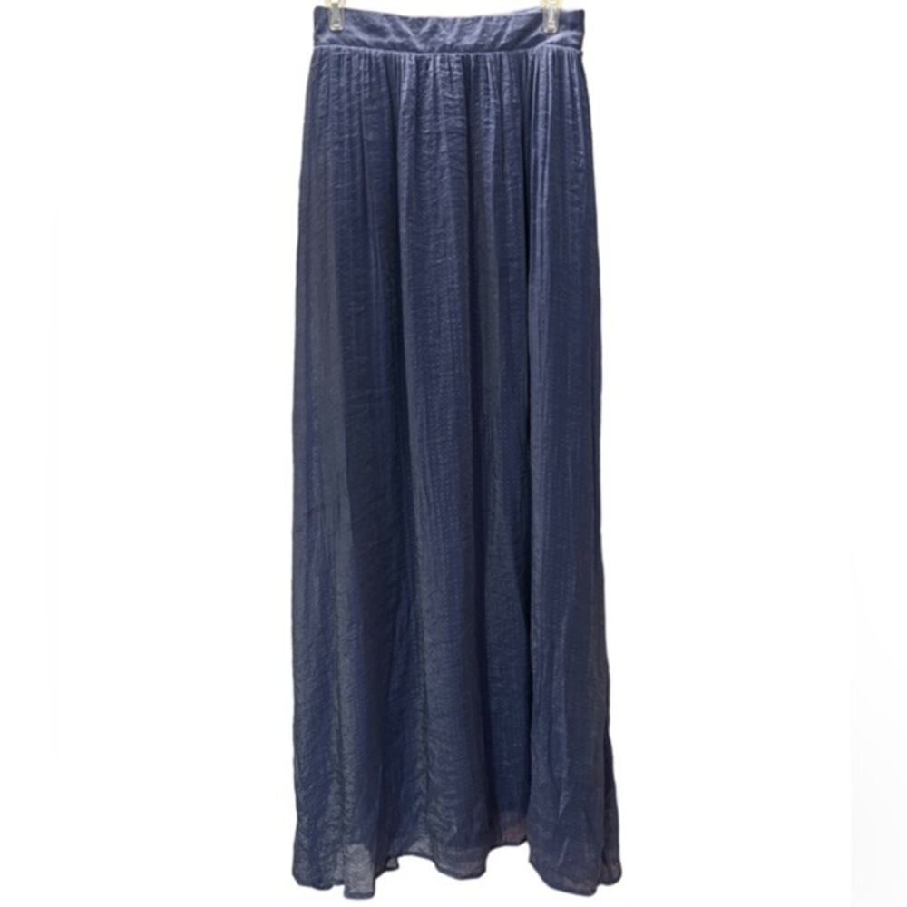 Shabby Apple Long Maxi High Waisted Speckle Iridescent Skirt Size 4 Gyspy Office